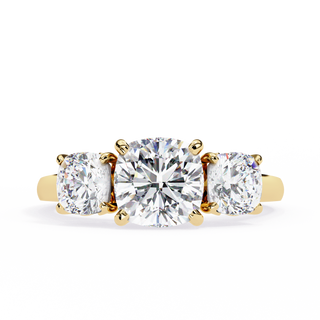 Cushion Ring in Streamline Style