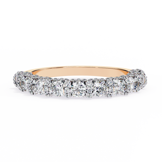 Multi-Row Lab Grown Diamond Eternity Ring