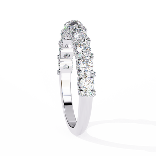 Multi-Row Lab Grown Diamond Eternity Ring