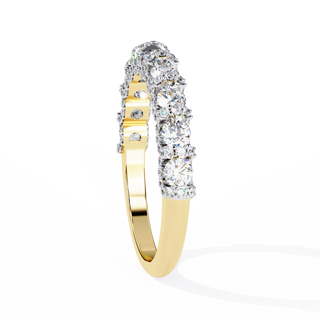 Multi-Row Lab Grown Diamond Eternity Ring