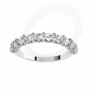 Multi-Row Lab Grown Diamond Eternity Ring