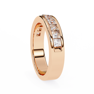 Princess Cut Lab Grown Diamond Eternity Band