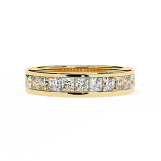 Princess Cut Lab Grown Diamond Eternity Band