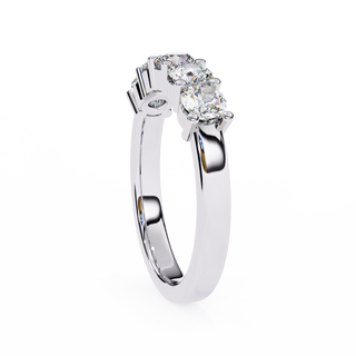 Five Stone Lab Grown Diamond Engagement Ring