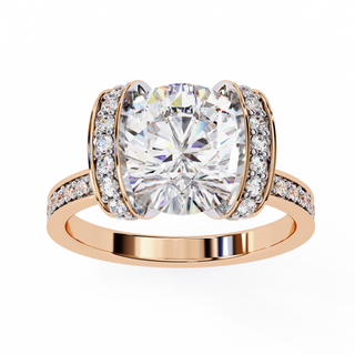 Round Cluster Signature Ring