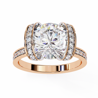 Round Cluster Signature Ring