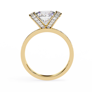 Round Cluster Signature Ring