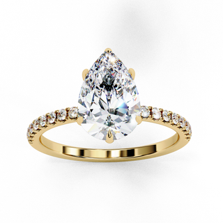 Pear Centre with Round Accents