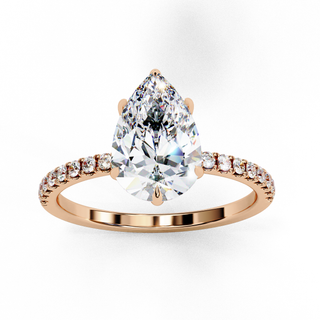 Pear Centre with Round Accents