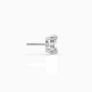 Oval Solitaire Lab-Grown Diamond Stud Earrings