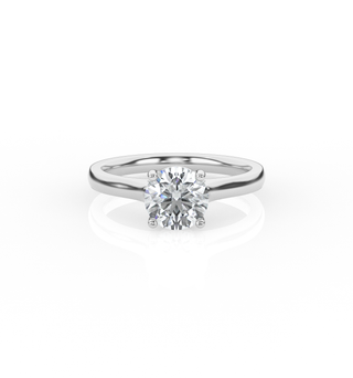 Round Solitaire Lab-Grown Diamond Ring