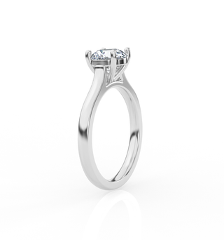 Round Solitaire Lab-Grown Diamond Ring