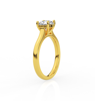 Round Solitaire Lab-Grown Diamond Ring