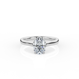 Oval Solitaire Lab-Grown Diamond Ring