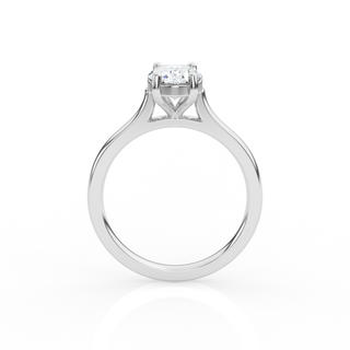 Oval Solitaire Lab-Grown Diamond Ring