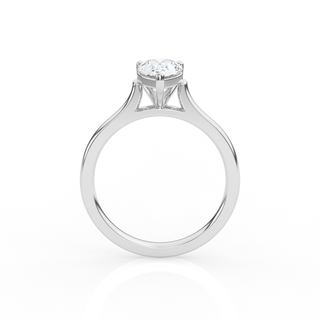 Pear Solitaire Lab-Grown Diamond Ring