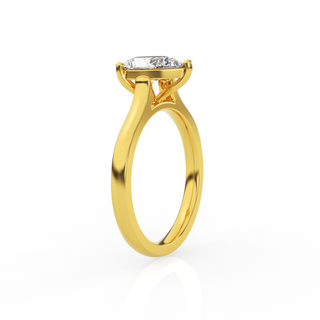 Pear Solitaire Lab-Grown Diamond Ring