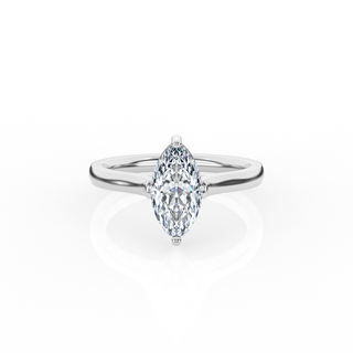 Marquise Solitaire Lab-Grown Diamond Ring