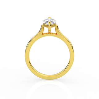 Marquise Solitaire Lab-Grown Diamond Ring