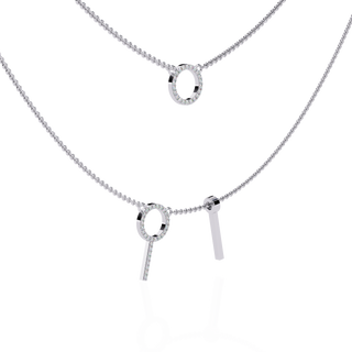 Delicate Diamond Chain