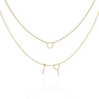 Delicate Diamond Chain