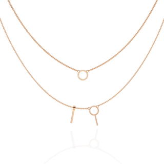 Delicate Diamond Chain