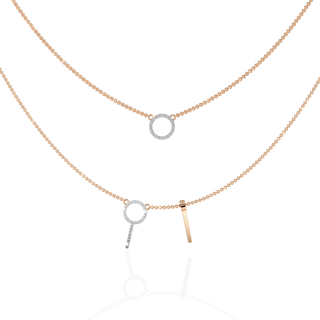 Delicate Diamond Chain