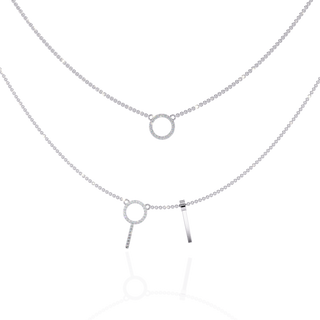 Delicate Diamond Chain