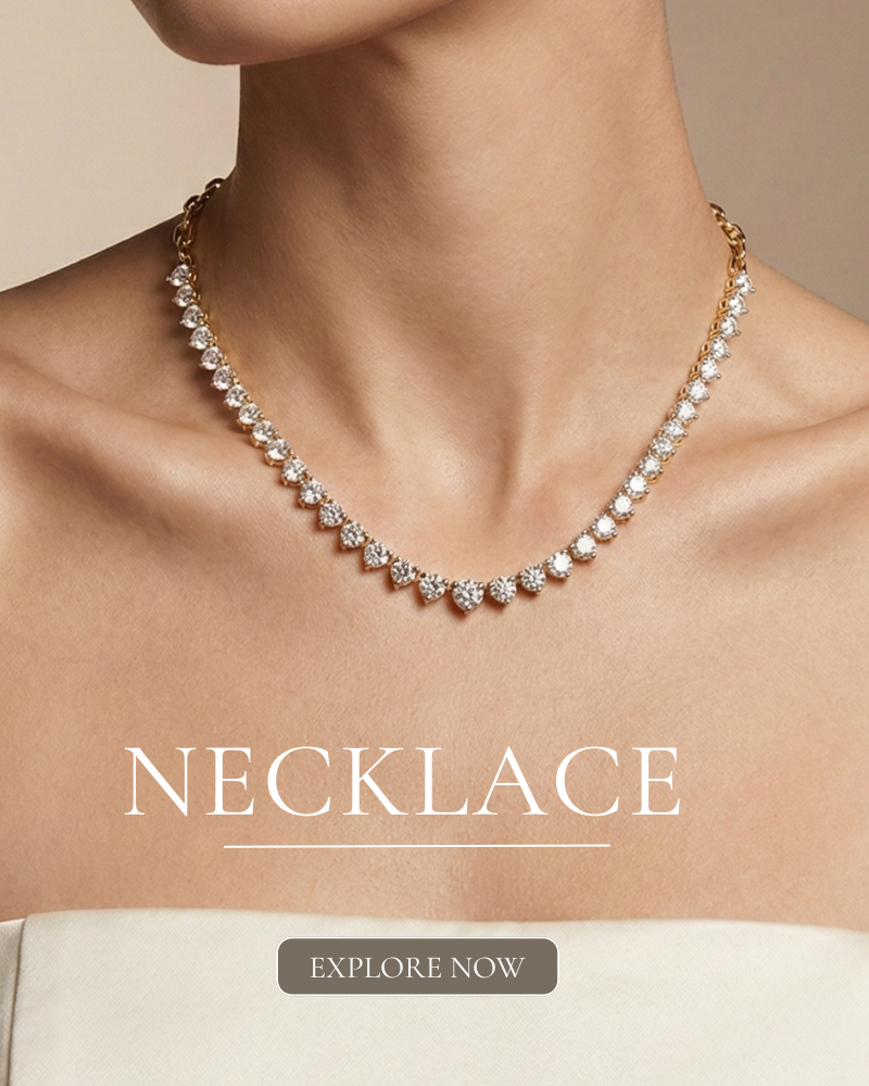 Lab Grown Diamond Necklaces