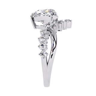 Heart Solitaire Ring
