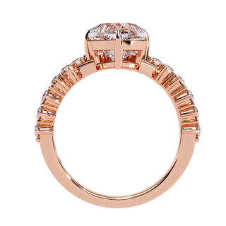 Heart Solitaire Ring