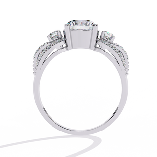 Cluster Band Ring