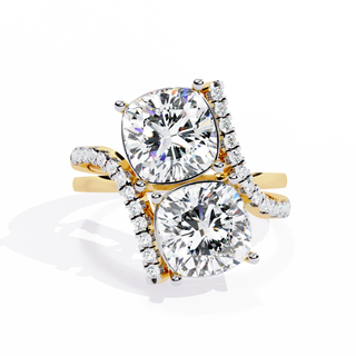 Cushion Halo Ring
