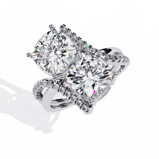 Cushion Halo Ring