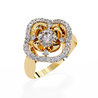 Round Pave Band