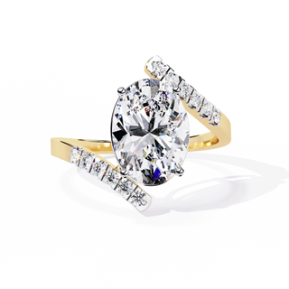 Oval Solitaire Ring