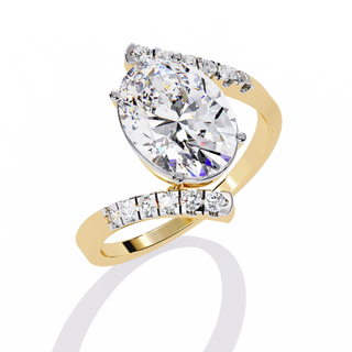 Oval Solitaire Ring