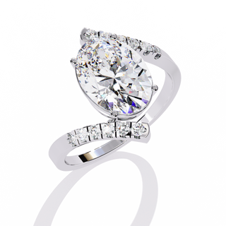 Oval Solitaire Ring
