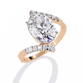 Oval Solitaire Ring