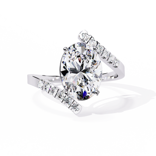 Oval Solitaire Ring