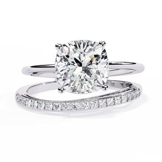 Cushion Halo Ring