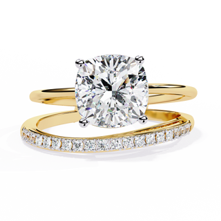 Cushion Halo Ring