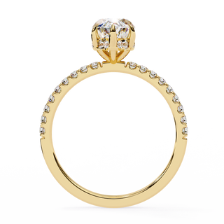 Marquise Centre with Round Accents
