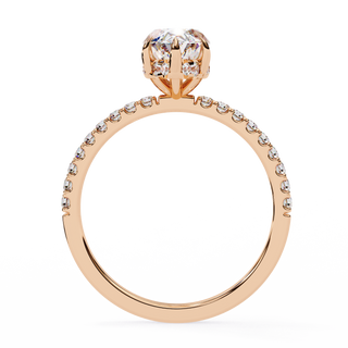 Marquise Centre with Round Accents