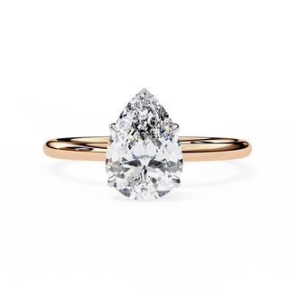 Pear Ribbon Ring