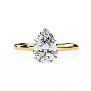 Pear Ribbon Ring