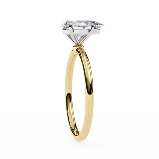 Pear Ribbon Ring