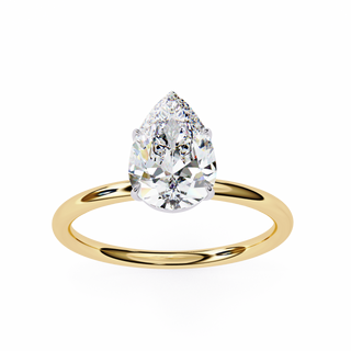 Pear Ribbon Ring