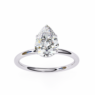 Pear Ribbon Ring