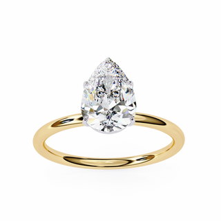 Pear Ribbon Ring